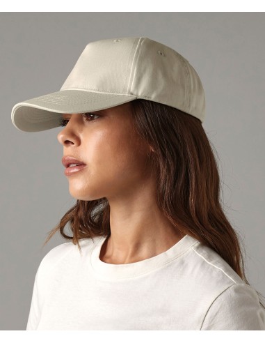 BEE-B62N-Organic Cotton 5 Panel Cap